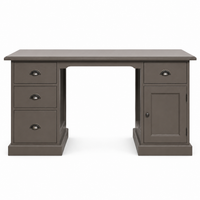 Desk - Oxford - Solid Pine - 152 x 70 x 78 cm - Brown