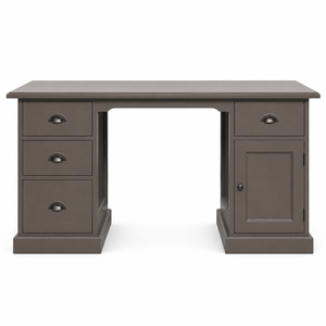 Desk - Oxford - Solid Pine - 152 x 70 x 78 cm - Brown