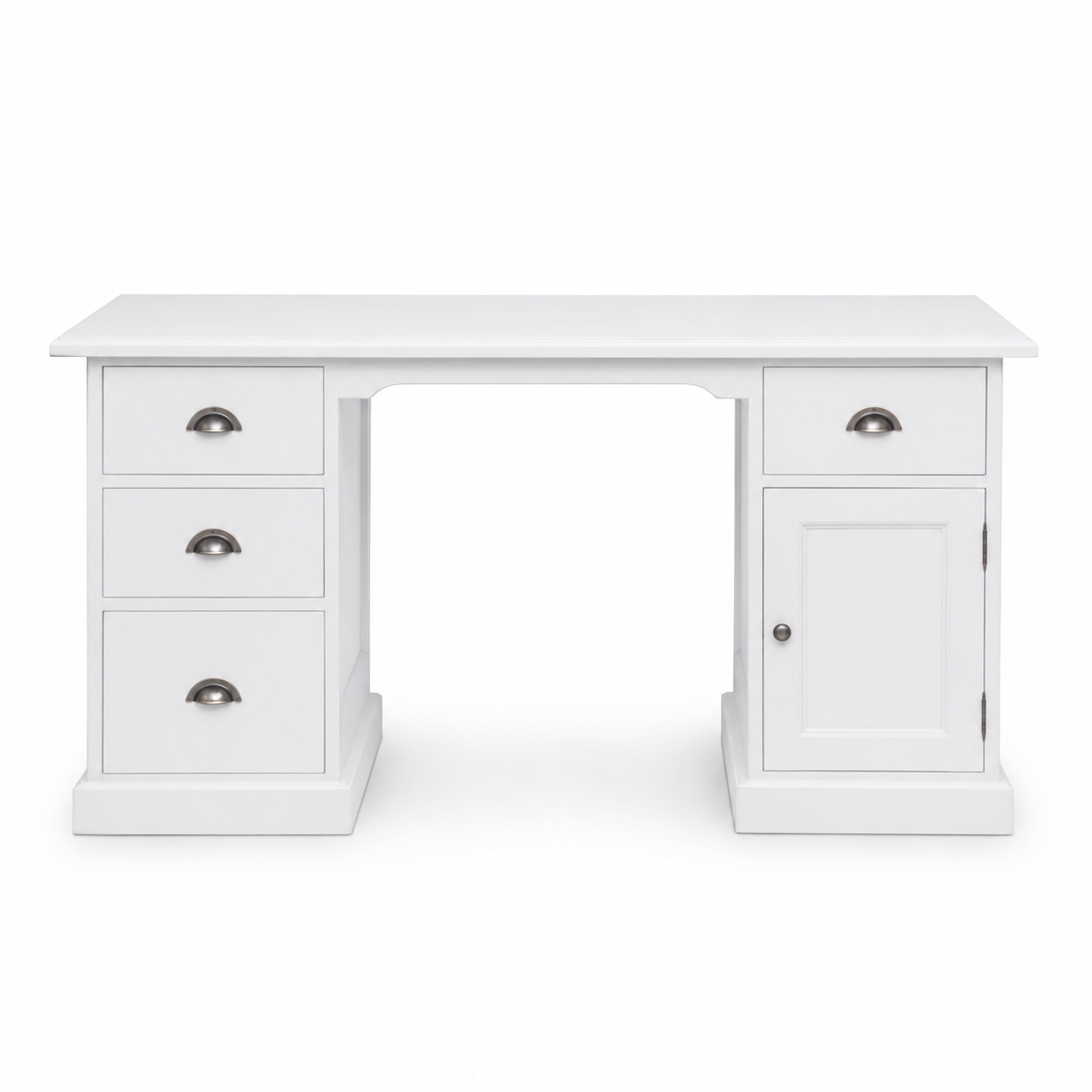 Desk - Oxford - Solid Pine - 152 x 70 x 78 cm - White
