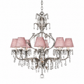 Hängelampe Gus 3680V - 8xE14 - Silber (antique)