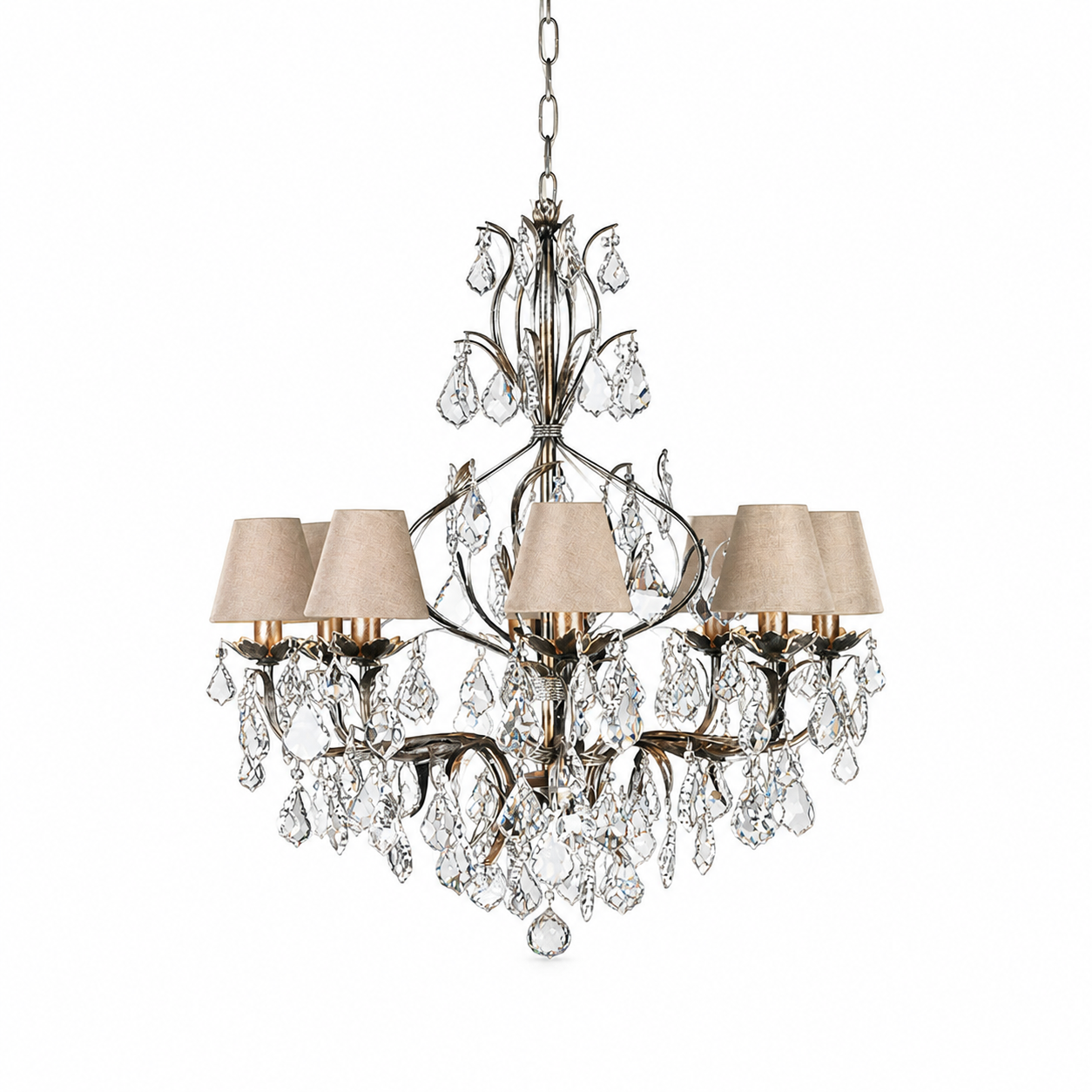 Suspension Gus 5687J - Argent antique