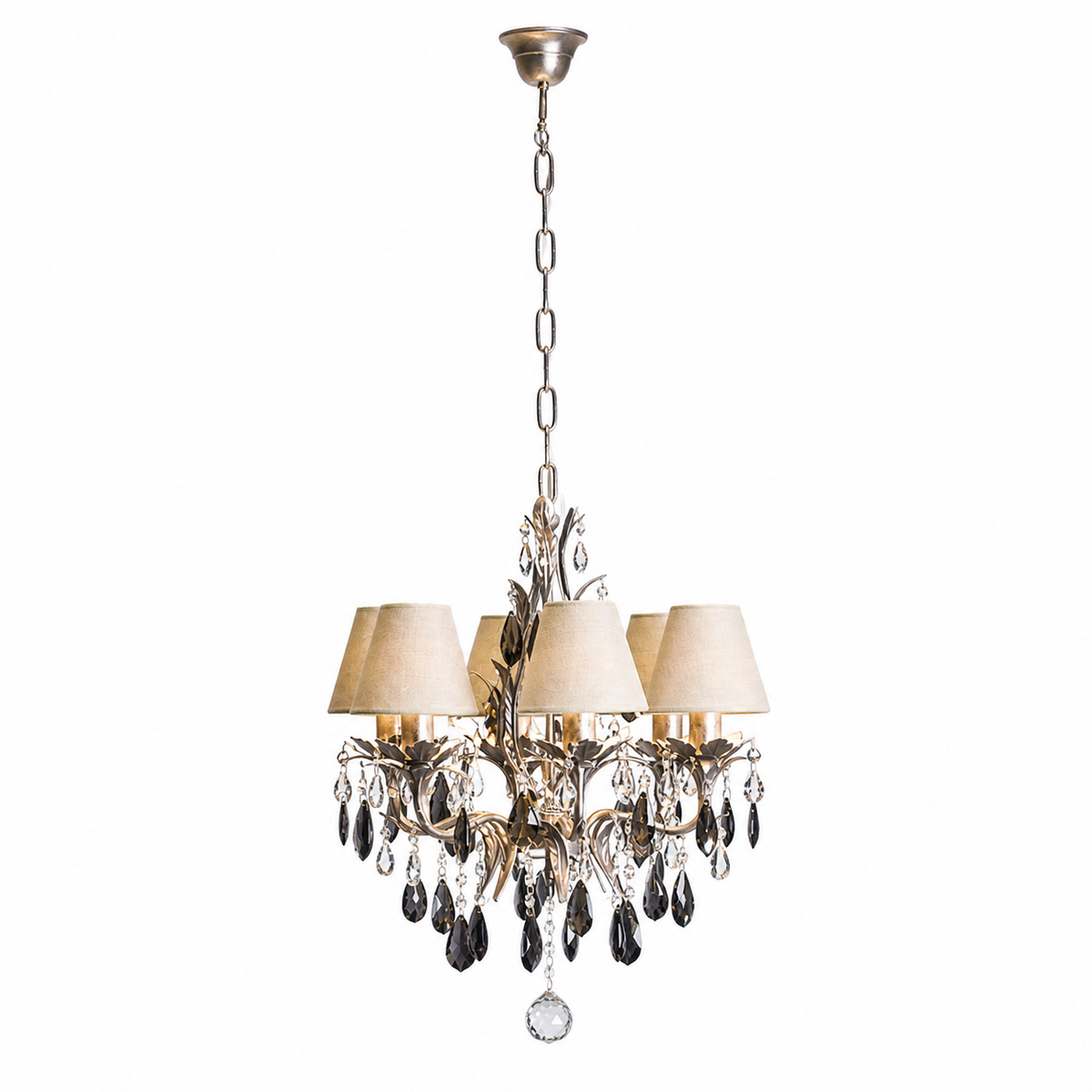 Lámpara Colgante Gus 7324P - Plata Antigua