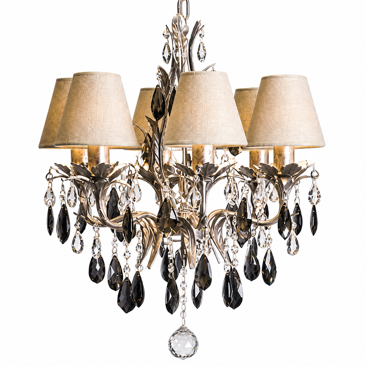 Lámpara Colgante Gus 7324P - Plata Antigua