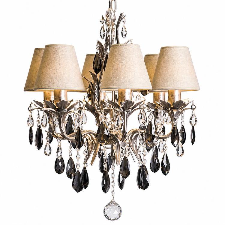 Lámpara Colgante Gus 7324P - Plata Antigua
