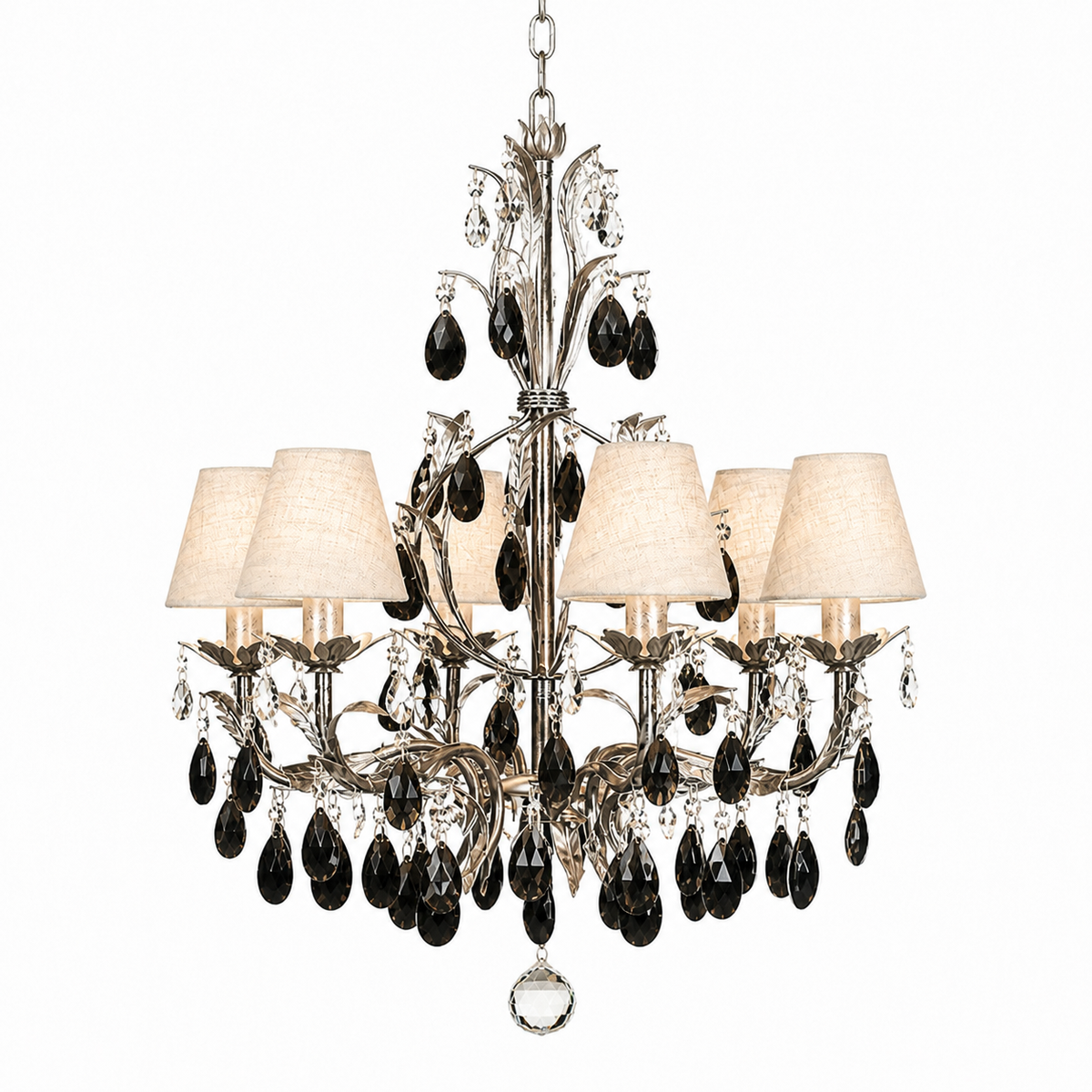 Lámpara Colgante Gus 9193Q - Plata Antigua