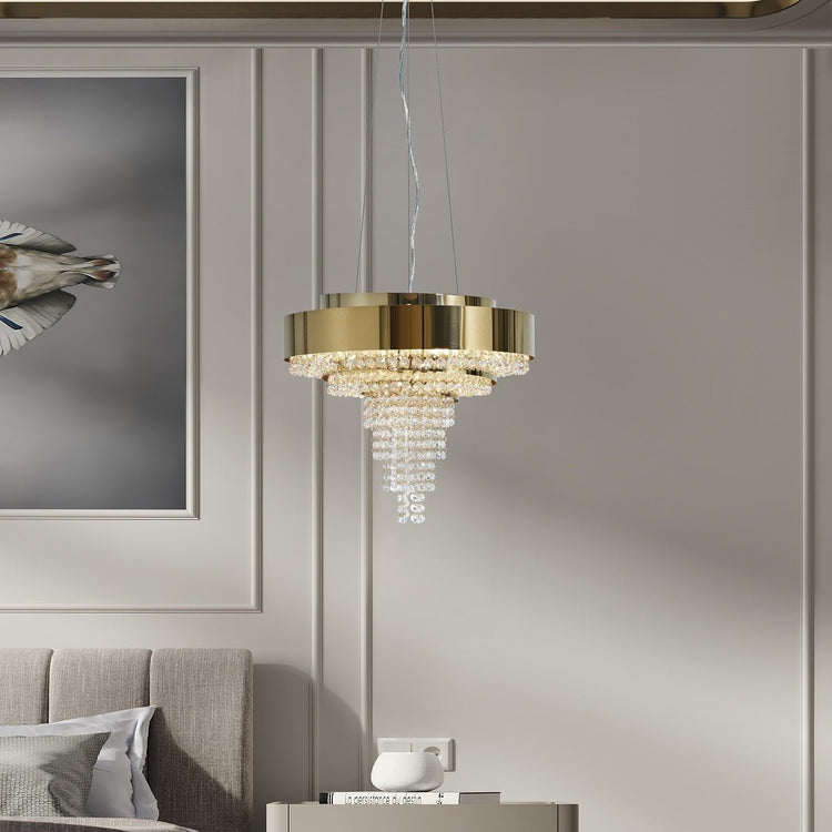 Pendant light - Line Baco Small - MCS Champagne Gold | Marcottestyle