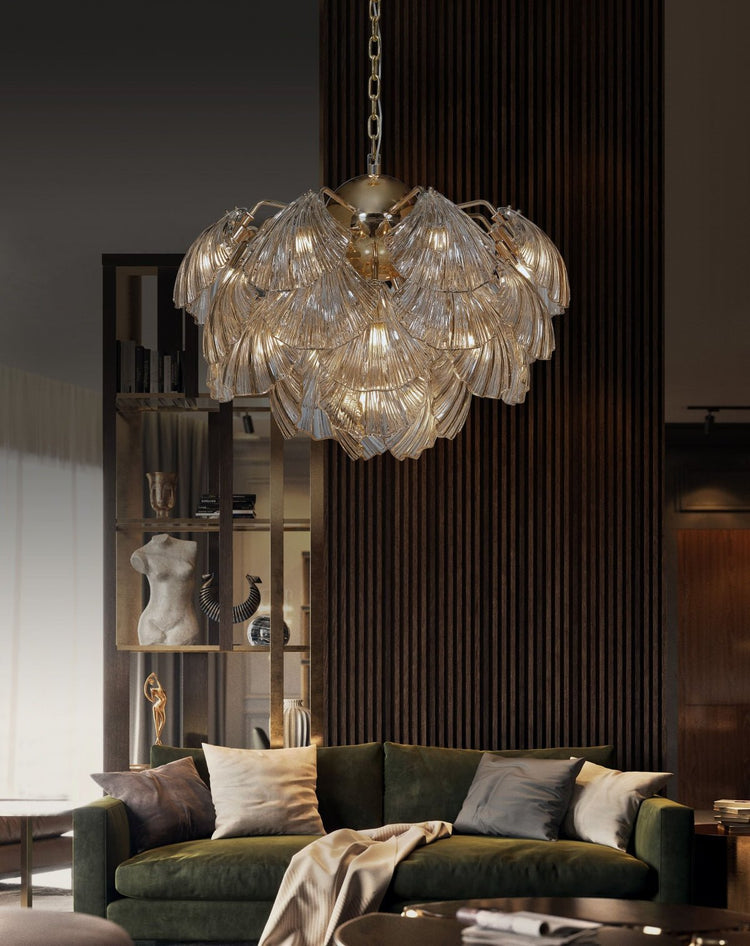 Pendant light - Line Concha - MCS Polished Brass | Marcottestyle