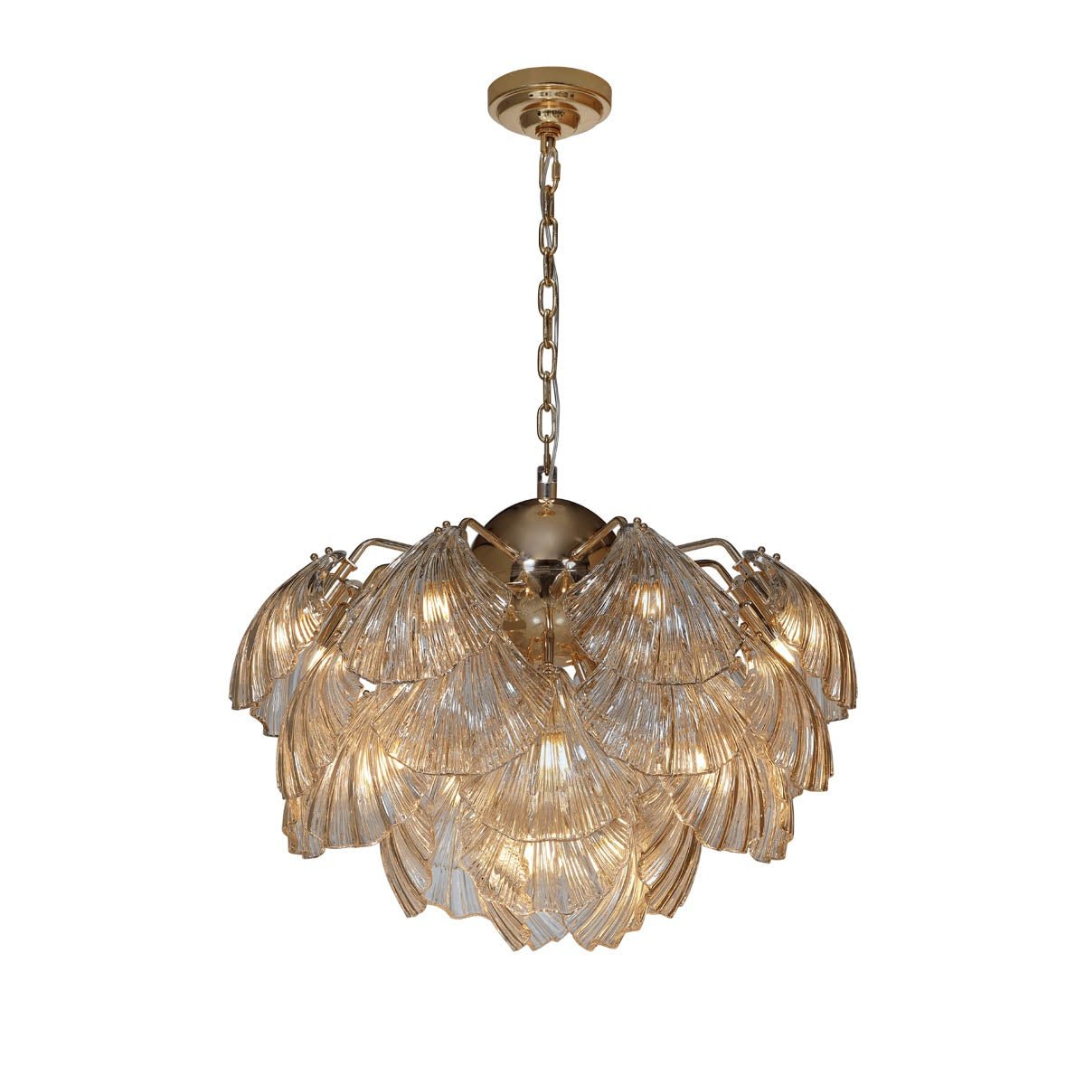 Pendant light - Line Concha - MCS Polished Brass | Marcottestyle
