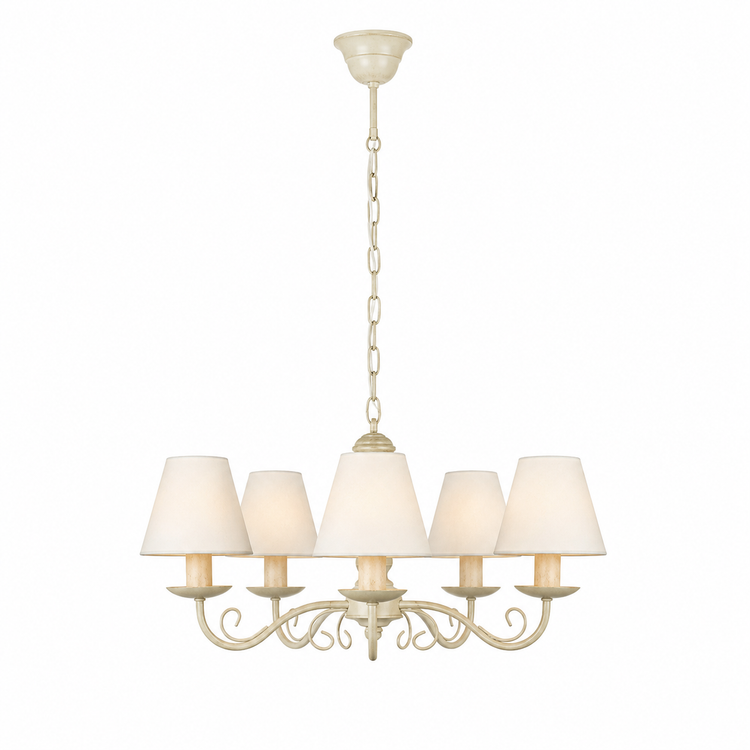 Pendant Light Linnea 7149P - Cream