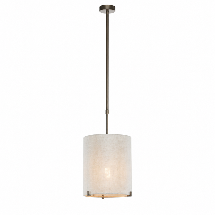 Pendant Light Senja 8419J macro close-up detail shot, intricate bronze fabric texture and material finish visible at high resolution on white background by Marcottestyle