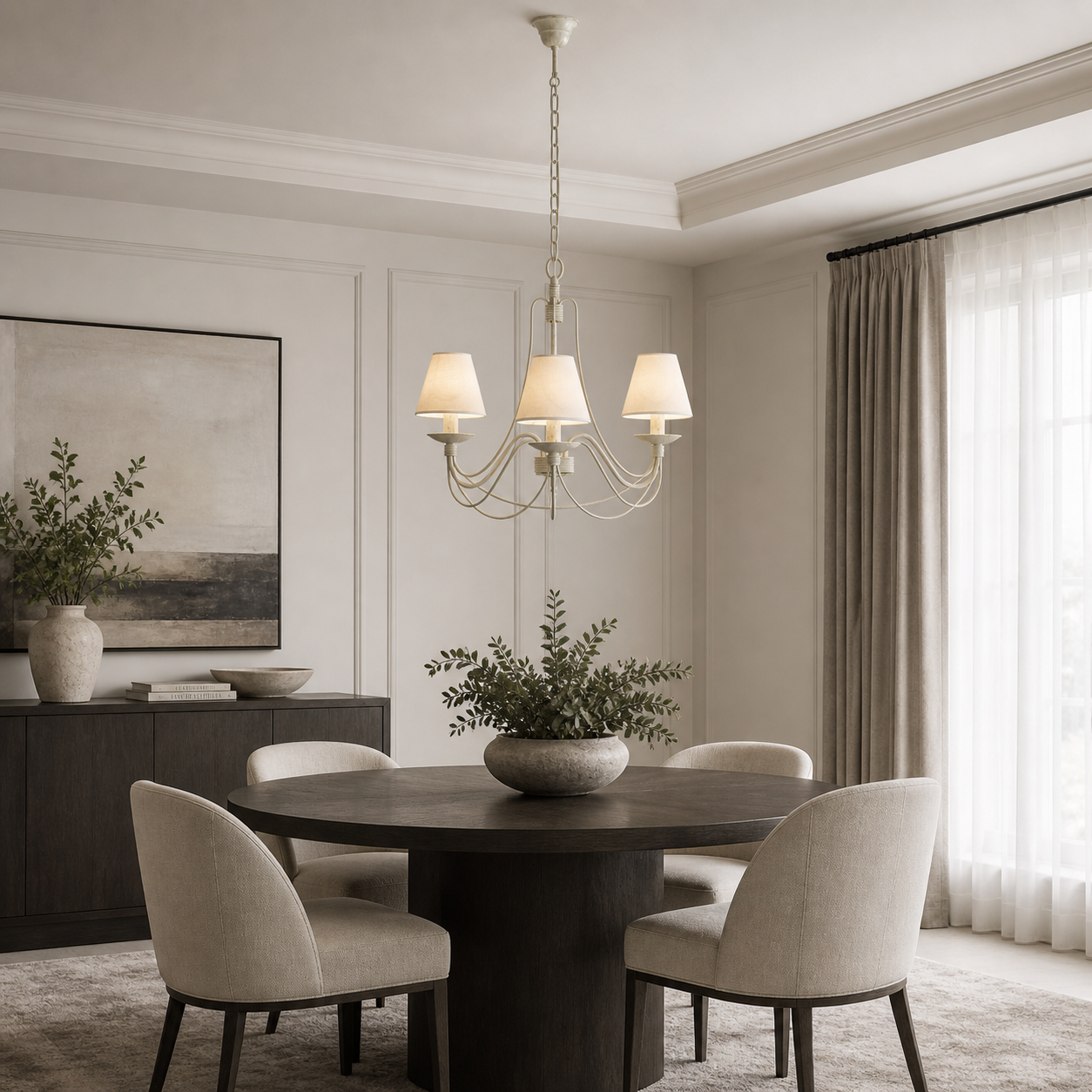 Hängelampe Xara 1849Q - Creme