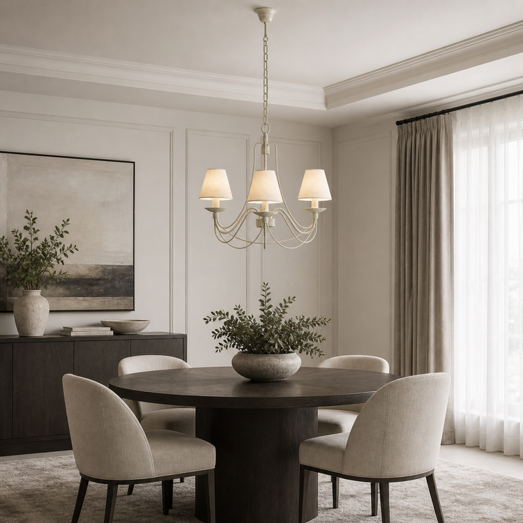 Pendant Light Xara 1849Q - Cream