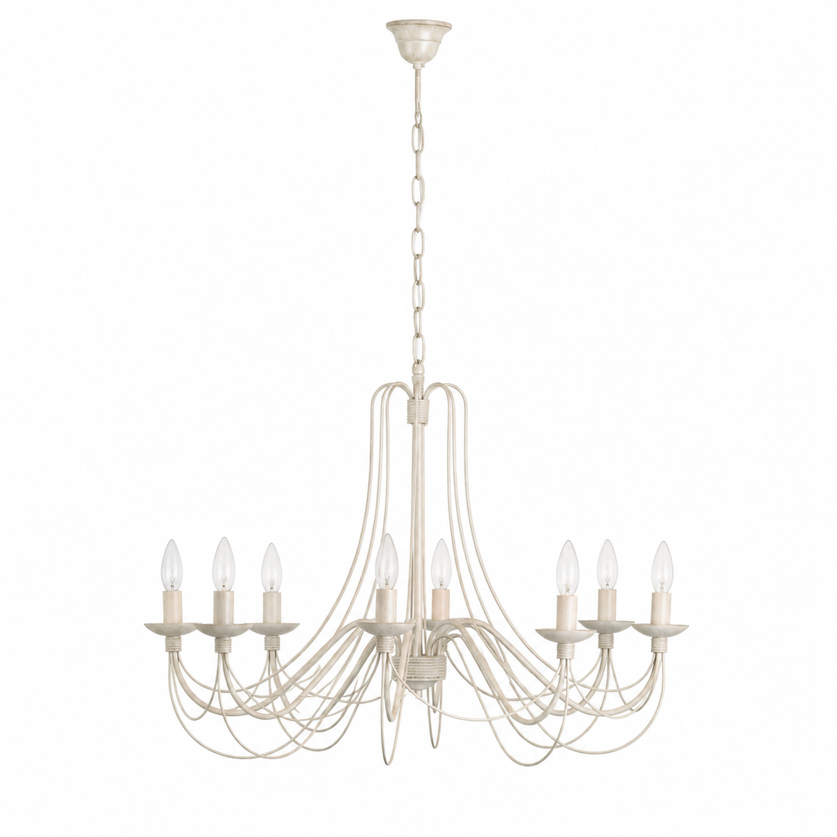 Lámpara Colgante Xara 5003E - Crema