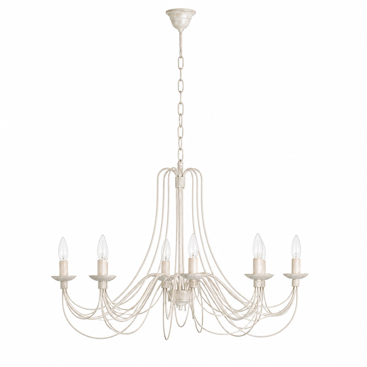 Lámpara Colgante Xara 5003E - Crema