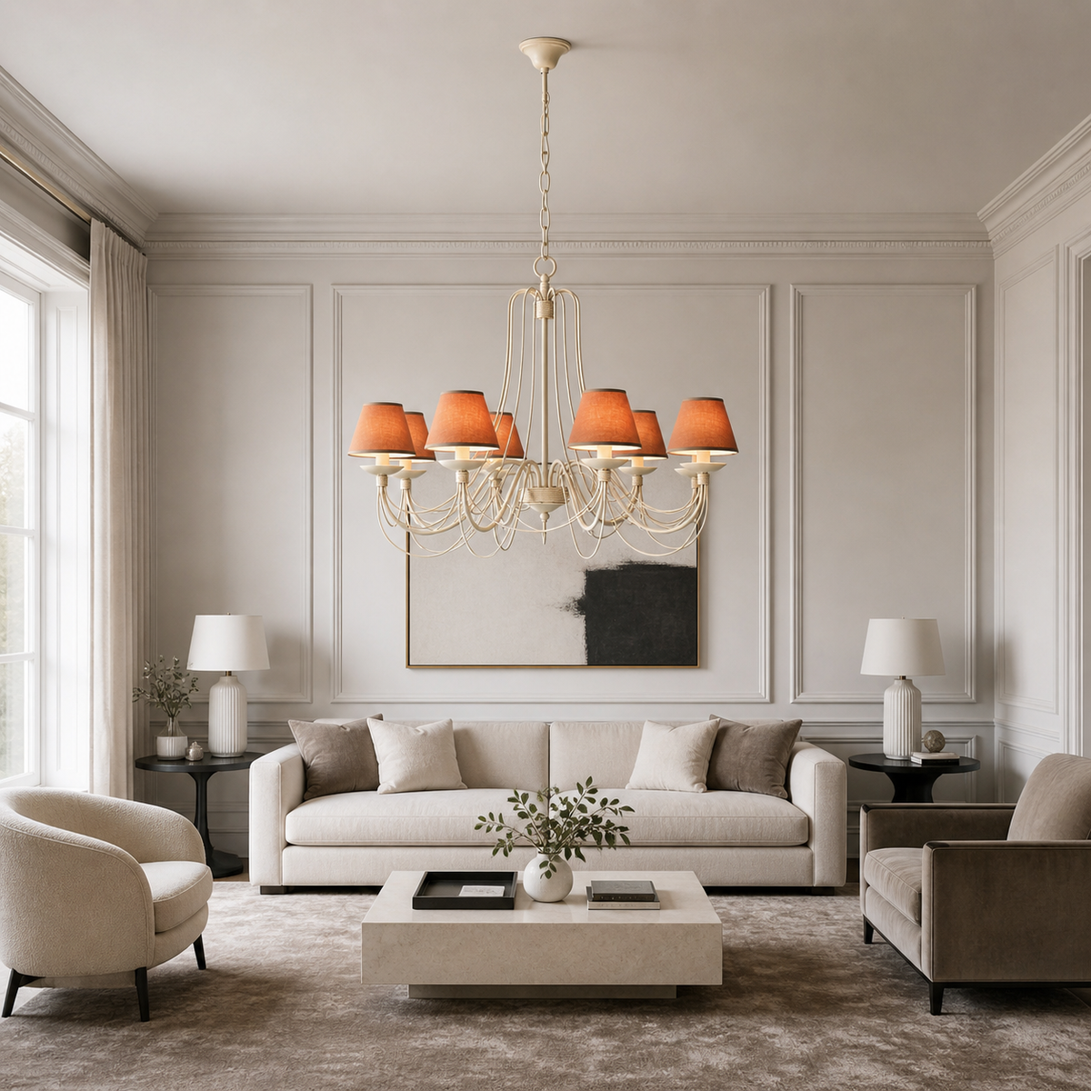 Pendant Light Xara 5716I - Cream