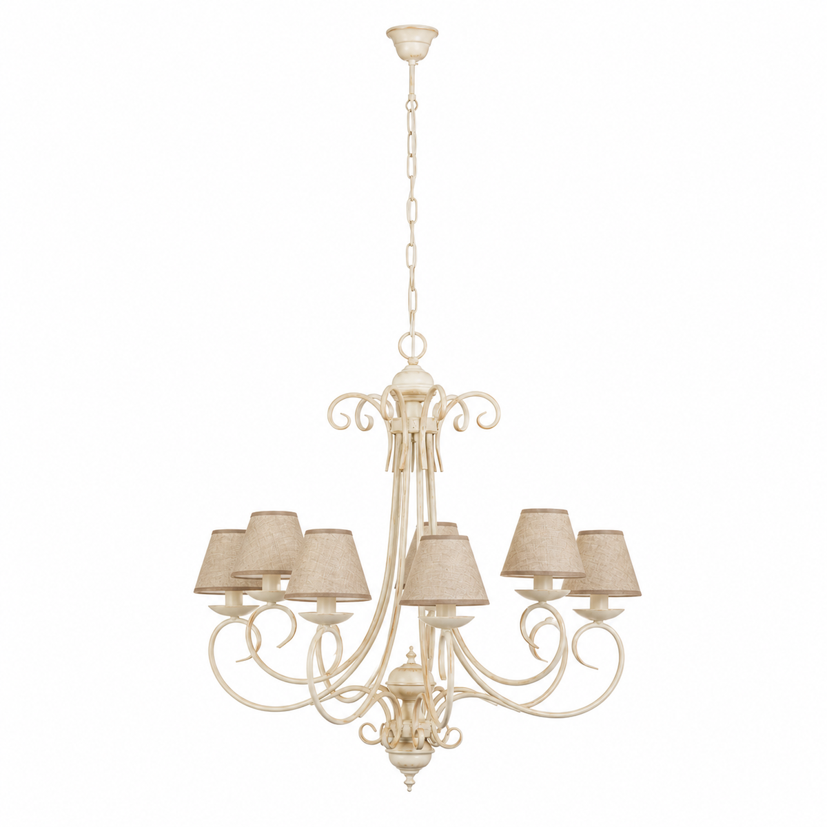 Pendant Light Zeph 2897B - Cream