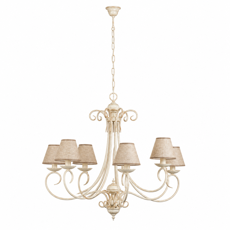 Pendant Light Zeph 2897B - Cream