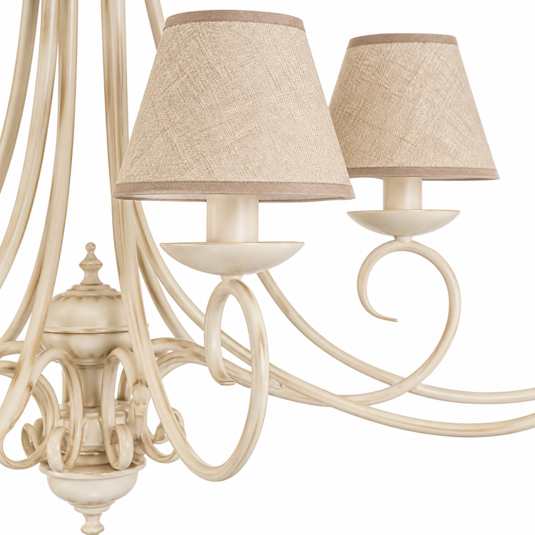 Pendant Light Zeph 2897B - Cream