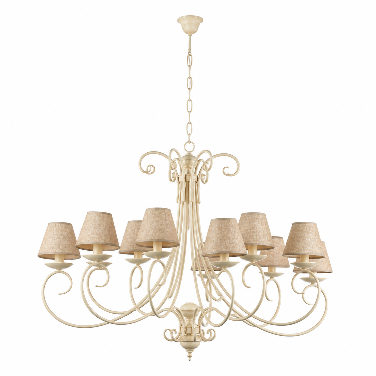 Suspension Zeph 3855Y - Crème