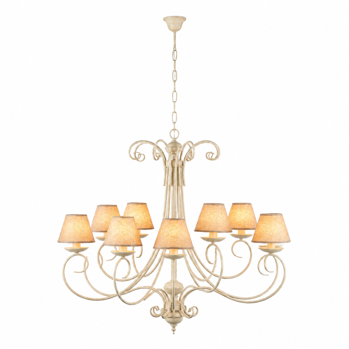 Suspension Zeph 3855Y - Crème