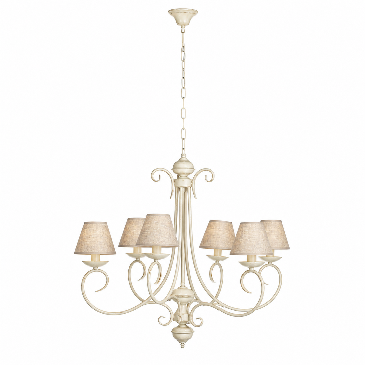 Lámpara Colgante Zeph 4168A - Crema