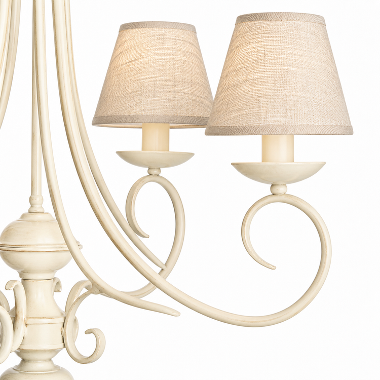Lámpara Colgante Zeph 4168A - Crema
