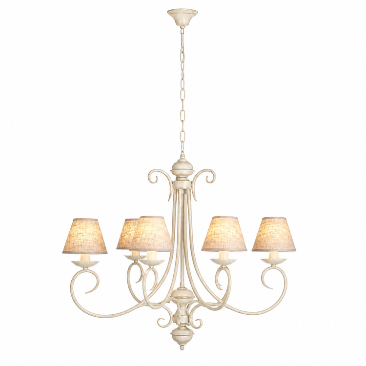 Lámpara Colgante Zeph 4168A - Crema