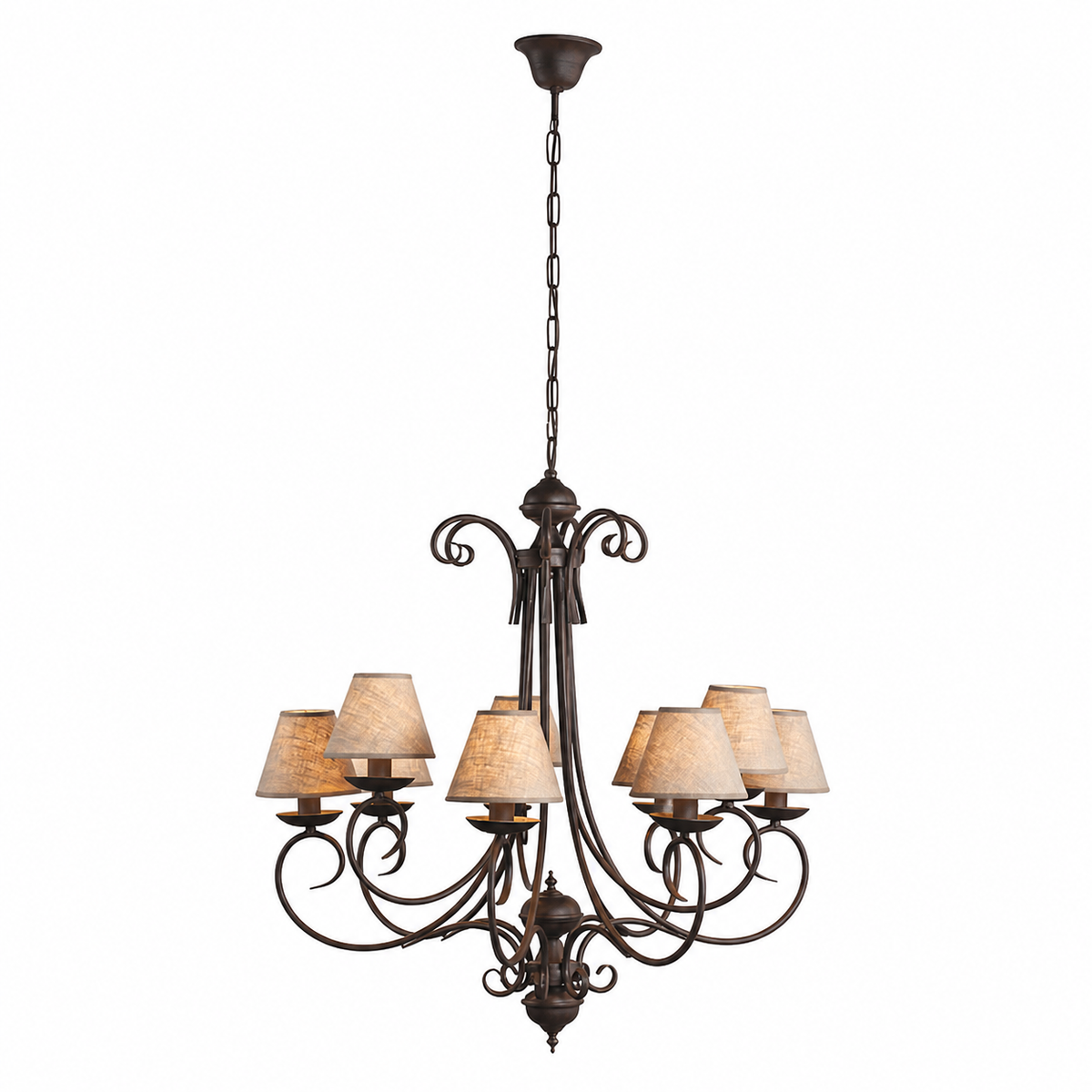 Pendant Light Zeph 6870D - Rust