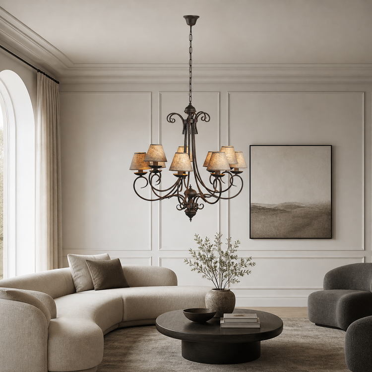 Pendant Light Zeph 6870D - Rust