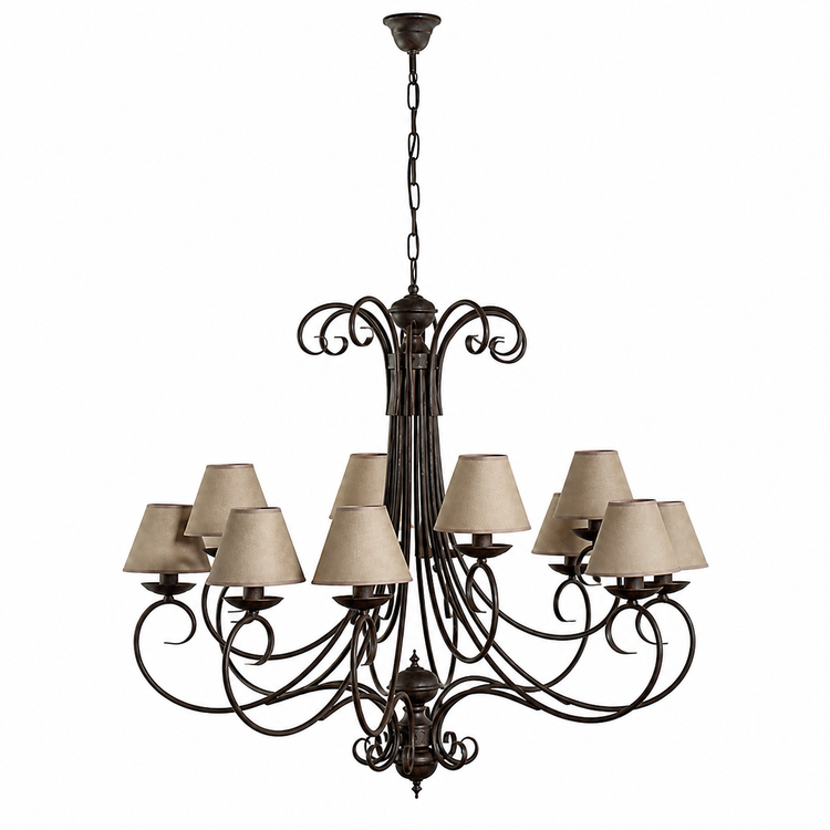 Pendant Light Zeph 7504D - Rust