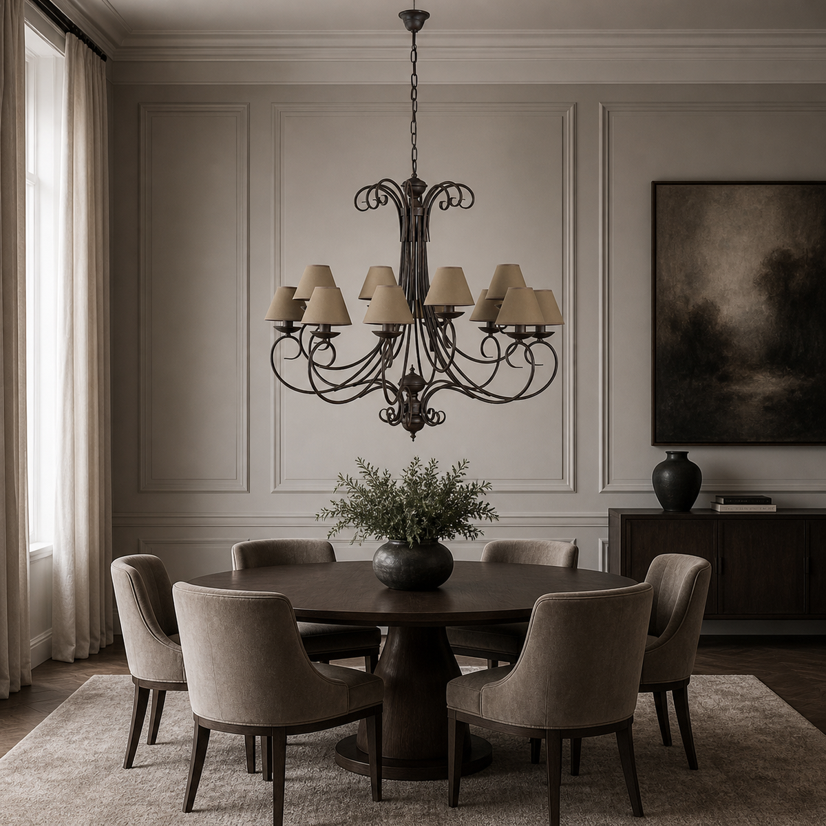 Pendant Light Zeph 7504D - Rust