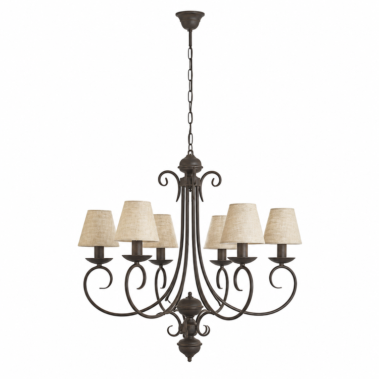 Pendant Light Zeph 9939A - Rust
