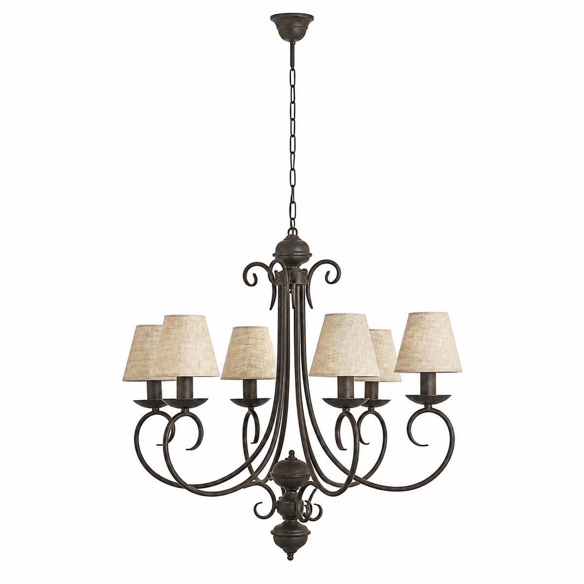 Pendant Light Zeph 9939A - Rust