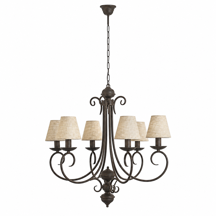 Pendant Light Zeph 9939A - Rust
