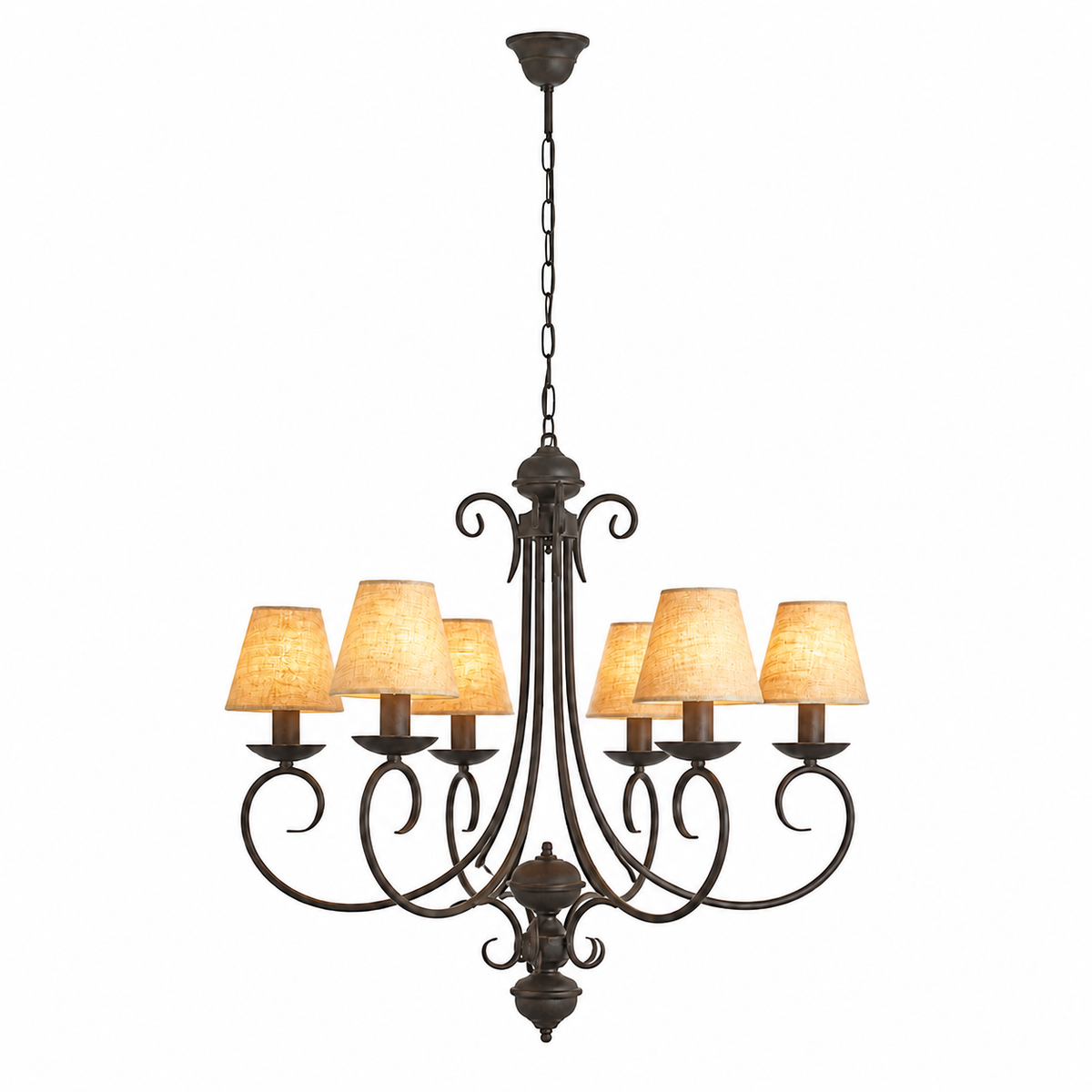 Pendant Light Zeph 9939A - Rust