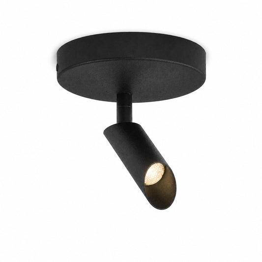 Ceiling Lamp Per 2812U - Zwart - Lights on