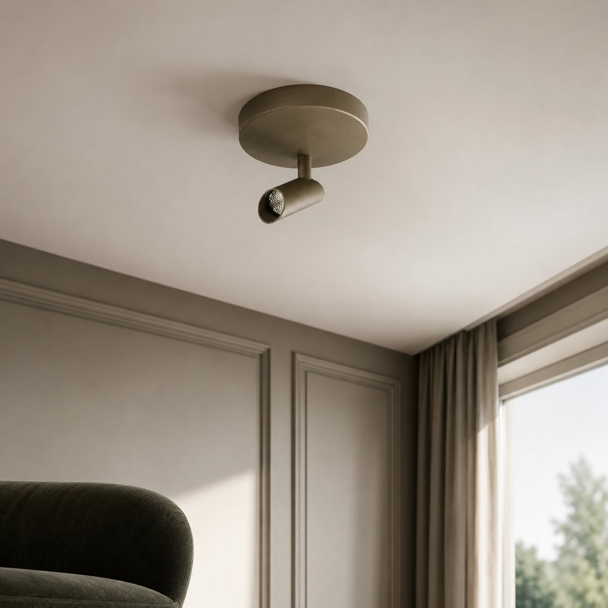 Ceiling Lampe Per 4992K - Bronze - In modern room