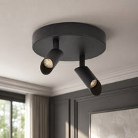 Ceiling Lamp Per 7774N - Schwarz - In modern room