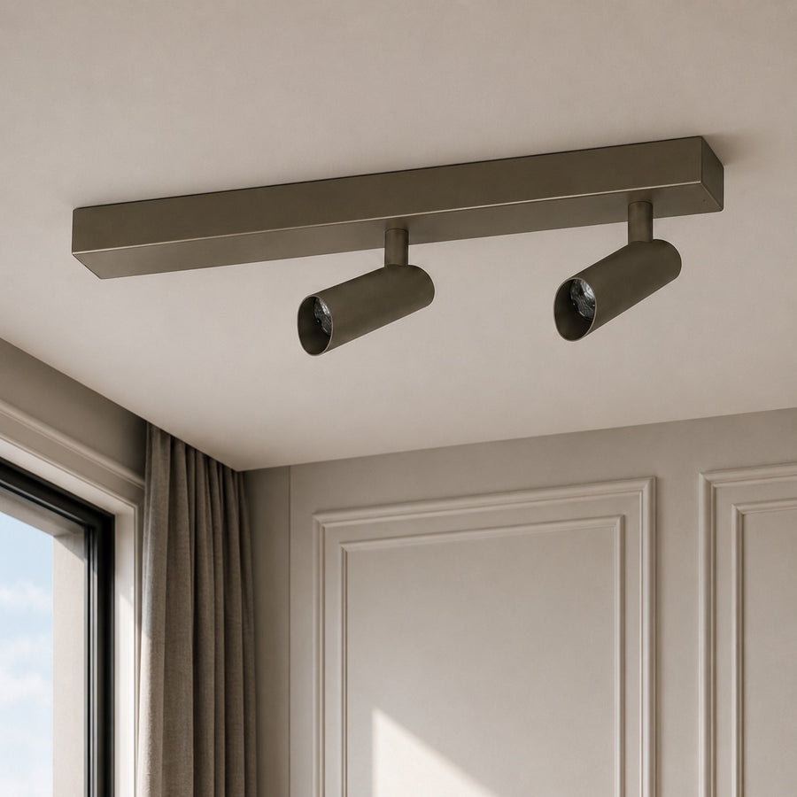 Ceiling Lampe Per 9427H - Bronze - In modern room