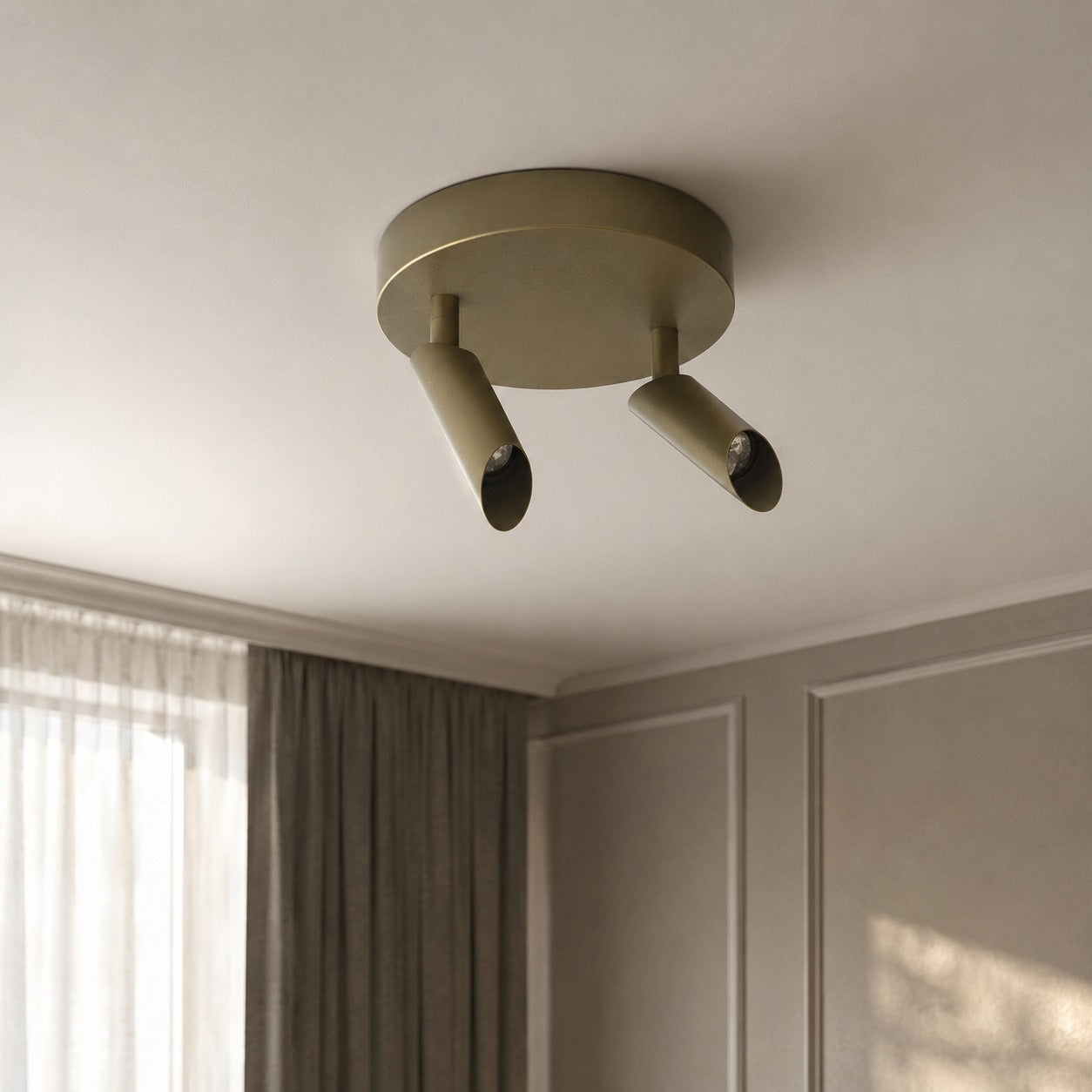 Ceiling Lampe Per 9828Z - Bronze - In modern room