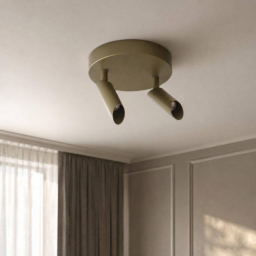 Ceiling Lampe Per 9828Z - Bronze - In modern room