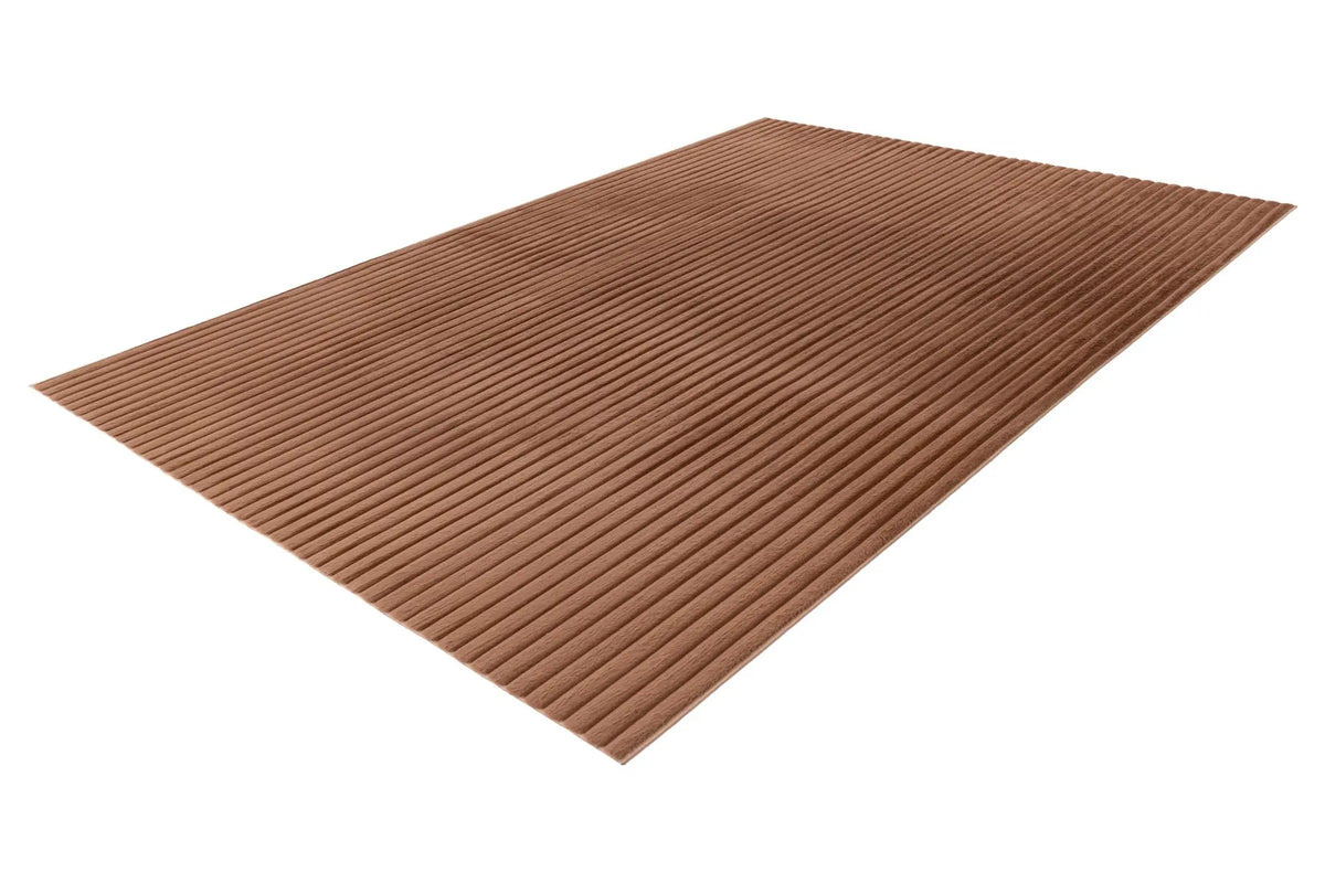 Hochflor-Teppich - Brienne Chocolate Braun