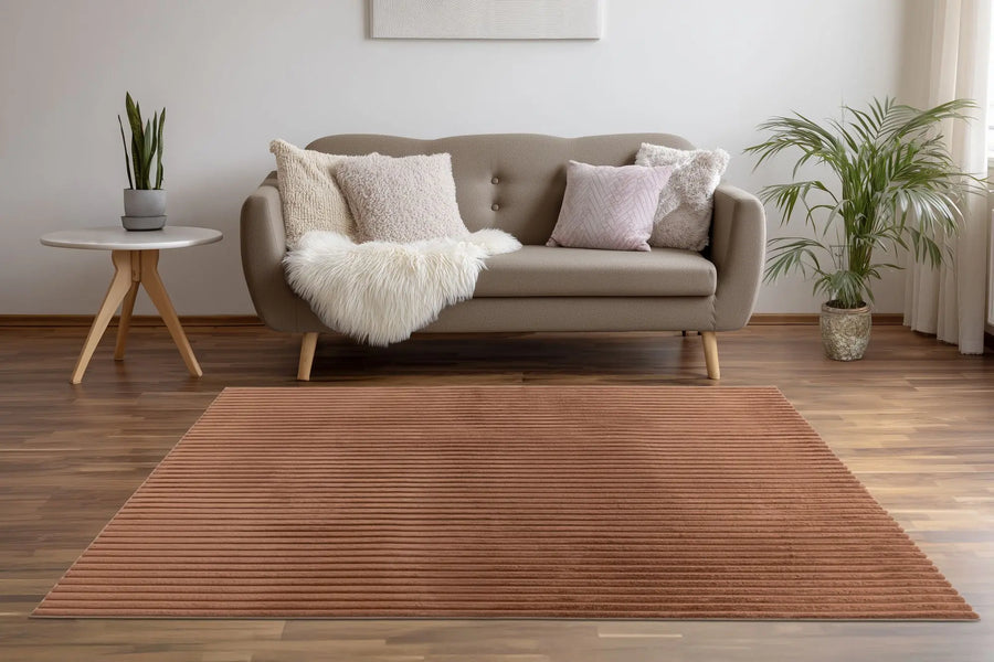 High-Pile Rug - Brienne Chocolate Brown