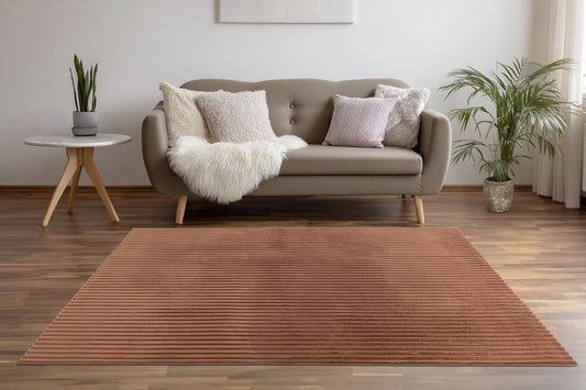 High-Pile Rug - Brienne Chocolate Brown