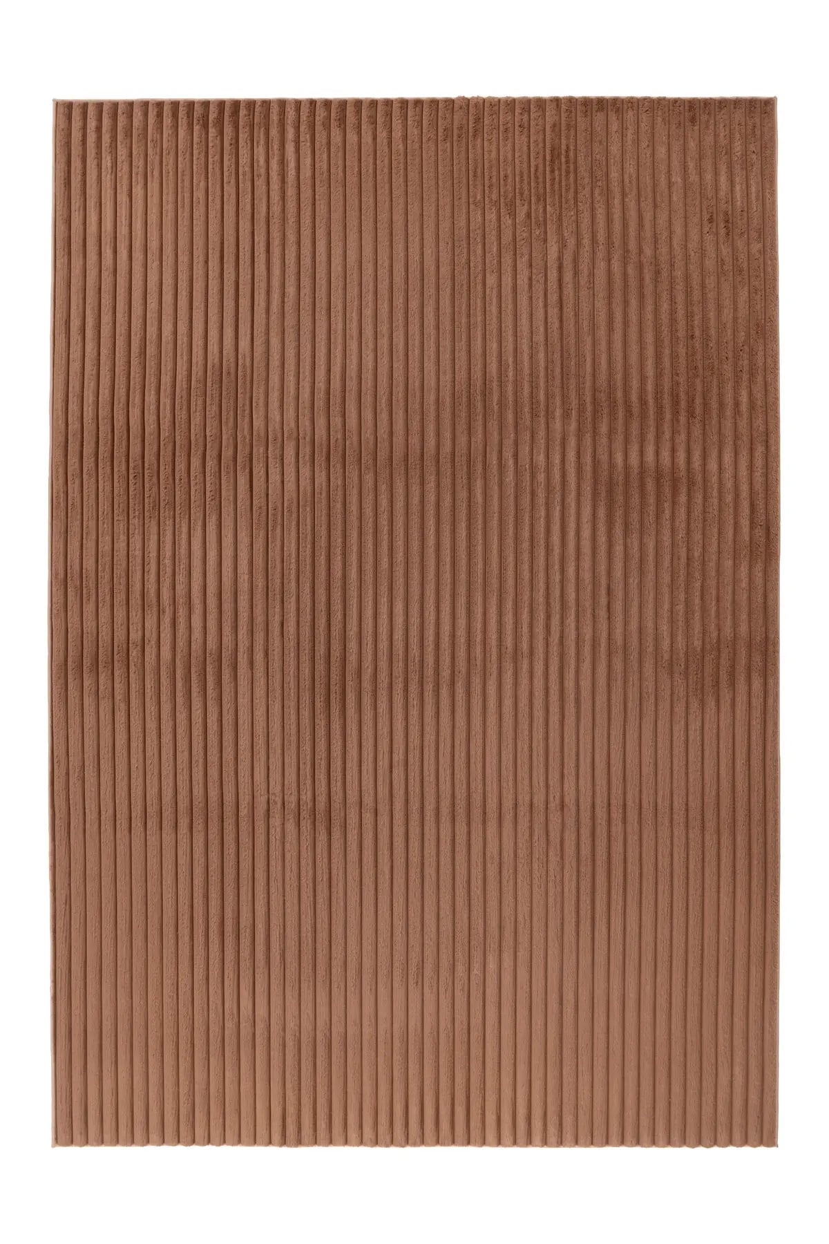 Hochflor-Teppich - Brienne Chocolate Braun