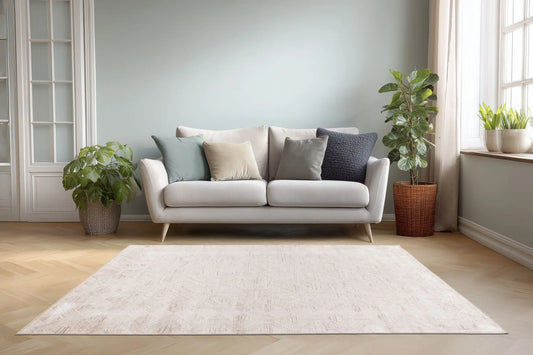 Low-Pile Rug - Zarina Beige