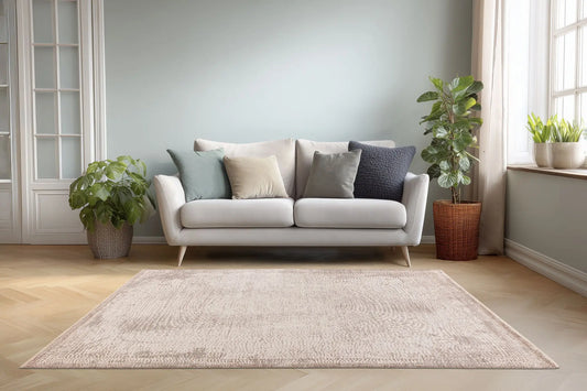 Low-Pile Rug - Zarina Beige Mosaic