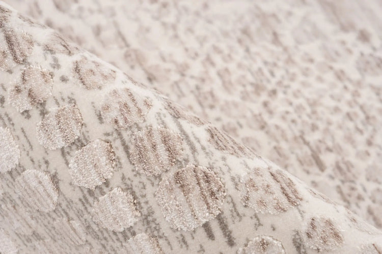 Low-Pile Rug - Zarina Beige Mosaic