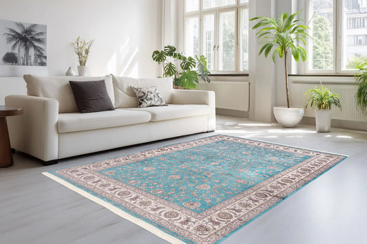 Low-Pile Rug - Cortina Blue