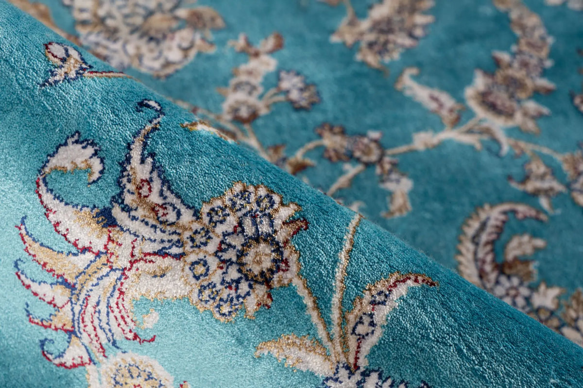 Tapis basse pile - Cortina Bleu